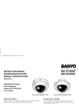 Sanyo VDC-D2185VP Manuel utilisateur