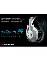 Monster Daft Punk Tron T1 User Manual And Warranty Information