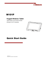 Winmate M101P Guide de démarrage rapide
