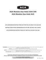 AGA TC DC Module Gas Top Conversion kit Le manuel du propriétaire