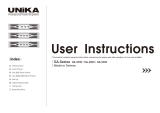 Unika UA-4000 Le manuel du propriétaire