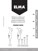 Elma Crusher Series 220W, velocidad variable (motor+brazo 16 cm) Le manuel du propriétaire