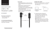 Insignia USB-C VR Headset Cable NS-VR5MCC Mode d'emploi