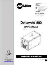 Miller DELTAWELD 500 (575 VOLT MODEL) Le manuel du propriétaire