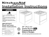 KitchenAid KGRT607HBL5 Guide d'installation