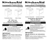 KitchenAid YKESC307HW7 Guide d'installation
