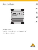 Behringer Ultra-G GI100 Mode d'emploi