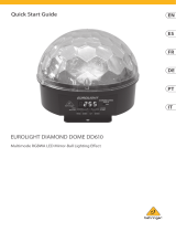 Behringer Eurolight Diamond Dome Mode d'emploi