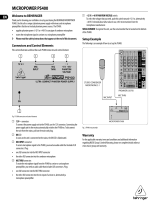 Behringer PS400 Le manuel du propriétaire