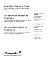 Thermador  PRD48JDSGU  Guide d'installation