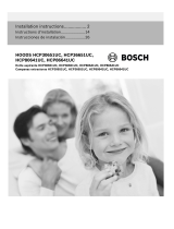 Bosch  HCP86641UC  Guide d'installation