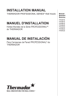 Thermador  PH36HS  Guide d'installation