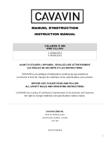 Cavavin  V024WDZFG  Manuel utilisateur