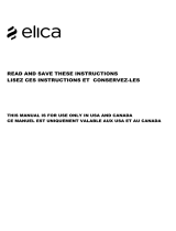 ELICA  EMT636SS  Guide d'installation