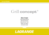 LAGRANGE Barbecue Grill Concept® de table Manuel utilisateur