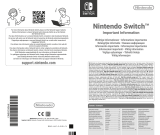 Nintendo Switch Lite Coral Manuel utilisateur