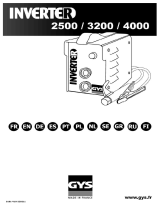 GYS INVERTER 2500 (CARDBOARD BOX) Le manuel du propriétaire
