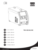 GYS TIG 220 AC/DC Le manuel du propriétaire