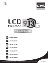 GYS LCD PROMAX 9-13 G SILVER HELMET Le manuel du propriétaire