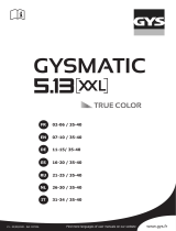 GYS GYSMATIC TRUE COLOUR 5/13 XXL Le manuel du propriétaire