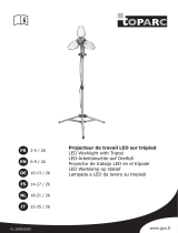 GYS TRIPOD LAMP 1800L Le manuel du propriétaire