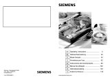 Siemens ER626PT90E/01 Manuel utilisateur