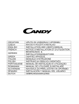 Candy CCE116/1X Le manuel du propriétaire