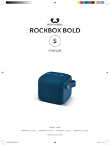 Fresh 'n Rebel ROCKBOX BOLD S PETR.BLUE Le manuel du propriétaire
