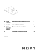 NOVY 6841 PURE�LINE Le manuel du propriétaire