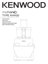 Kenwood MULTI-ONE KHH321WH Le manuel du propriétaire