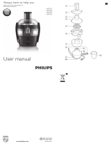 Philips HR1832 Le manuel du propriétaire