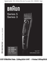 Braun HC 5050 - 5429 Manuel utilisateur