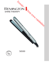 Remington S8500 SHINE THERAPY Le manuel du propriétaire