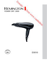 Remington D3010 Le manuel du propriétaire