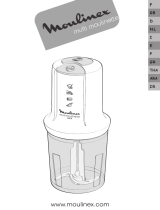 Moulinex MULTI MOULINETTE AT7101 Le manuel du propriétaire