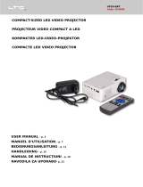 LTC Compact-sized Led Video Projector Manuel utilisateur