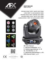 afx light SPOT100-LED Le manuel du propriétaire