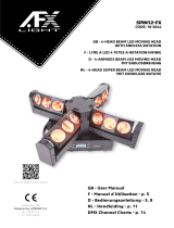 afx light SPIN12-FX Manuel utilisateur