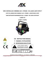 afx light COMET-FX Le manuel du propriétaire