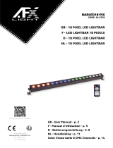 afx light BARLED18-PIX Manuel utilisateur