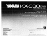 Yamaha KX-330 Le manuel du propriétaire