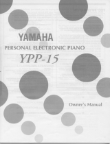 Yamaha YPP-15 Le manuel du propriétaire