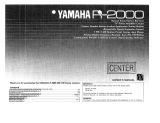 Yamaha R-2000 Le manuel du propriétaire