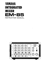 Yamaha EM-85 Le manuel du propriétaire