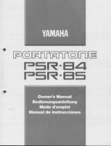 Yamaha PSR-85 Le manuel du propriétaire