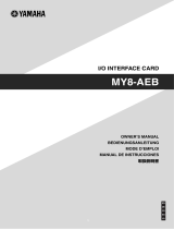 Yamaha MY8-AEB Le manuel du propriétaire
