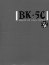 Yamaha BK-5C Le manuel du propriétaire