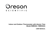 Oregon Scientific RMR202 / RMR202A Manuel utilisateur