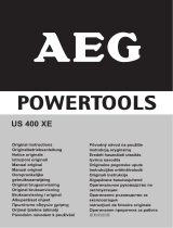 AEG US 400 XE Le manuel du propriétaire