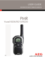 AEG PMR Voxtel R200 Le manuel du propriétaire